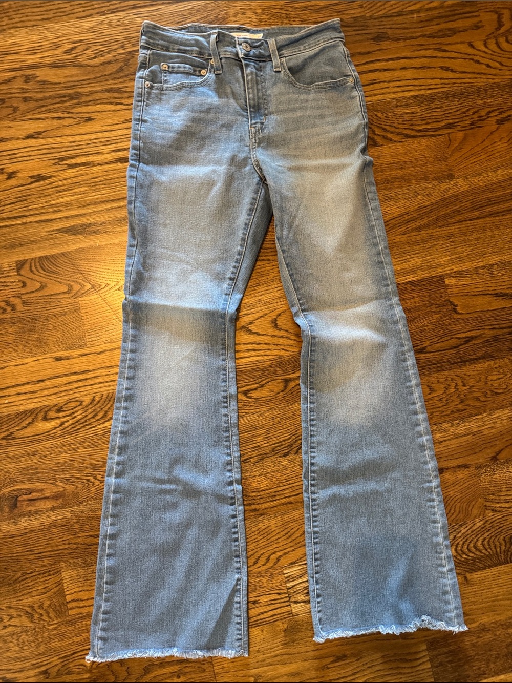 Levi's Light Blue Flare Jeans